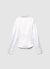 Solid colour faux satin crop shirt