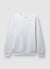 Textured crew neck sweatshirt