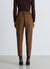 Pantaloni con pinces e vita elasticizzata