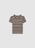 T-shirt a righe con girocollo