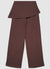 Palazzo trousers with sarong belt