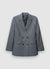 Zweireihige Jacke mit Salz-und-Pfeffer-Muster