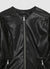 Lederimitat-Jacke