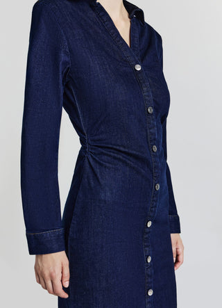 Vestito lungo in denim