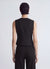 Gilet asimmetrico con cinque bottoni