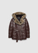 Padded faux leather stud - XS