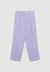 Pantaloni classici con vita elastica e risvolto