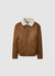 Faux shearling jacket