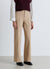 Wide-leg jeans with pleats