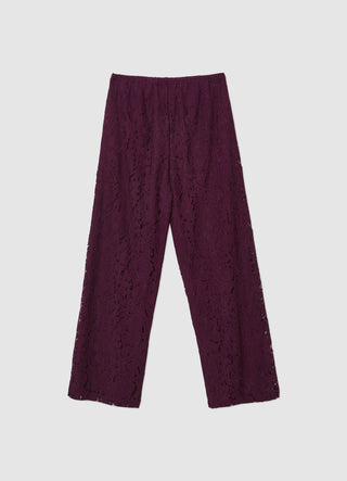 Long lace trousers