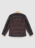 Padded jacket with faux sheepskin details