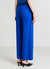 Linen-blend palazzo trousers