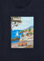 T-shirt con stampa mare