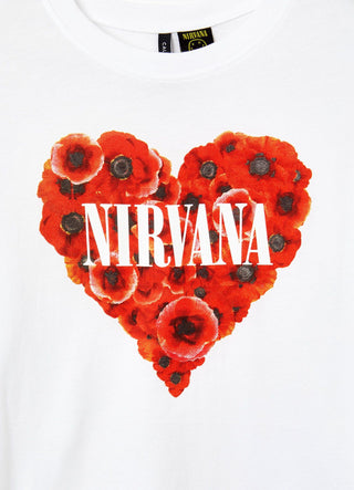 T-shirt stampa Nirvana