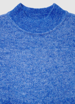 Einfarbiger Rollkragenpullover