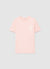 T-shirt con ricamo fiore e stampa botanica