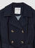 Plain trench coat