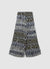 Patterned palazzo trousers