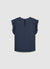Blusa maniche con rouches