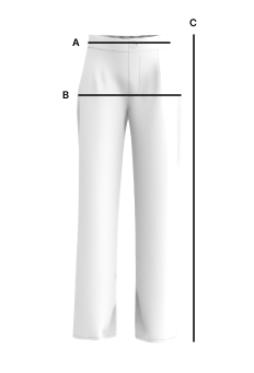 Messpunkte-Anleitung - Pantalone Lungo Herren