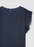 Blusa con maniche a volant