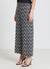 Pantaloni culotte a fantasia