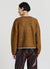 Cardigan girocollo con profili