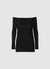 T-shirt a spalle scoperte