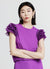 T-shirt maniche tulle