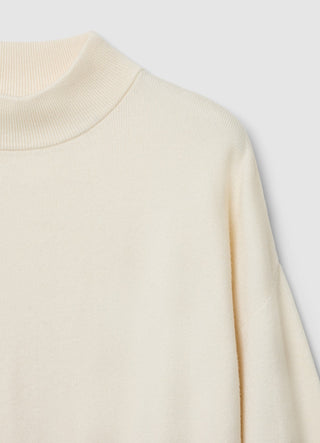 Solid colour Perkins collar jumper