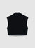 Gilet court avec revers et pattes