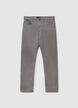 Pantaloni 5 tasche in drill a tinta unita - 44