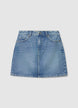 Jeans-Minirock - S