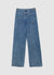 Jeans con applicazioni in pizzo