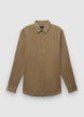 Velvet-effect shirt - S