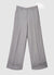 Pantalon palazzo à rayures avec revers