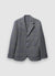 Single-breasted checked jacket