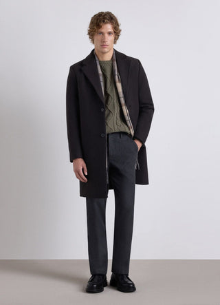 Pantalon chino à taille élastiquée
