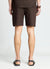 Pantaloncini bermuda tinta unita misto lino