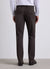 Uni-farbene Chino-Hose