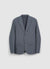 Single-breasted checked jacket