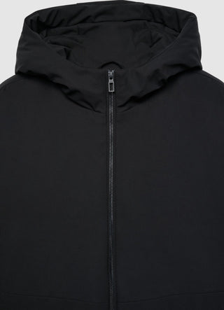 Giubbotto softshell imbottito con cappuccio