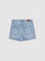 Pantaloncini mom sfrangiato