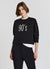 Sweat-shirt avec inscription