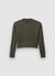 Maglia crop con trecce