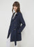 Plain trench coat