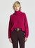 Einfarbiger Rollkragenpullover
