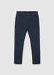 5-pocket trousers in plain drill fabric - 40 EU