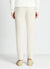 Linen blend chino trousers