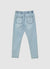 Jogging-Jeans mit Kordelzug und Rissen